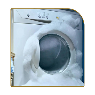 در هنگام جمع شدن آب در ماشین لباسشویی چه کاری باید انجام داد؟