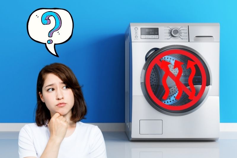 گرم نشدن آب ماشین لباسشویی بدون آب گرم